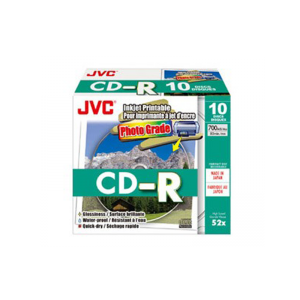 JVC CD nyomtatható 10dbTok 800x800 1